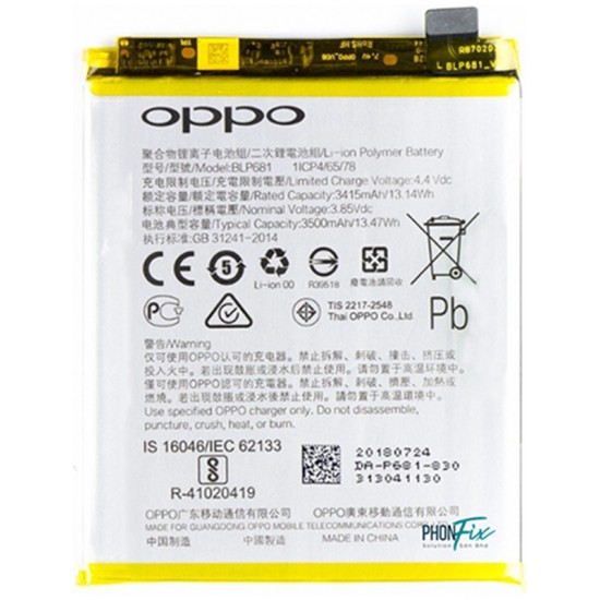 Oppo  F9  Orijinal Batarya Pil