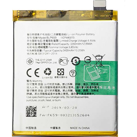 Oppo R15 Pro Orijinal Batarya Pil
