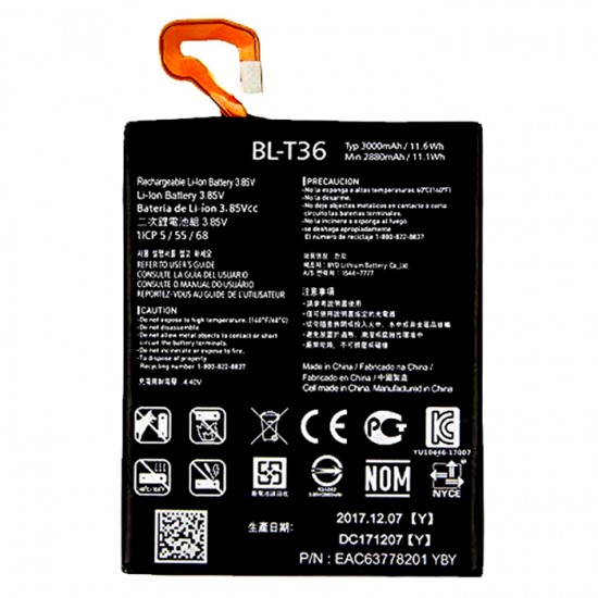 LG K11 Prime Orijinal Batarya Pil