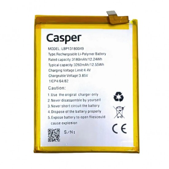 Casper Via G3 LBP13180049 Orijinal Batarya Pil