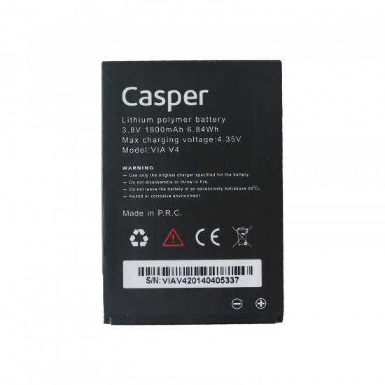 Casper Via V4 Orijinal Batarya Pil