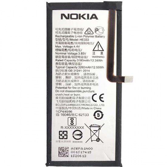 Nokia 8 Sirocco HE333 Orijinal Batarya Pil