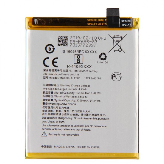 OnePlus 7 BLP685 Orijinal Batarya Pil