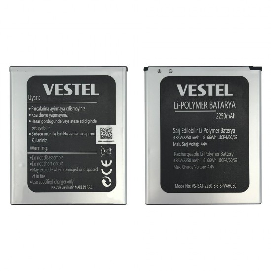 Vestel Venus V3 5010 Orijinal Batarya Pil