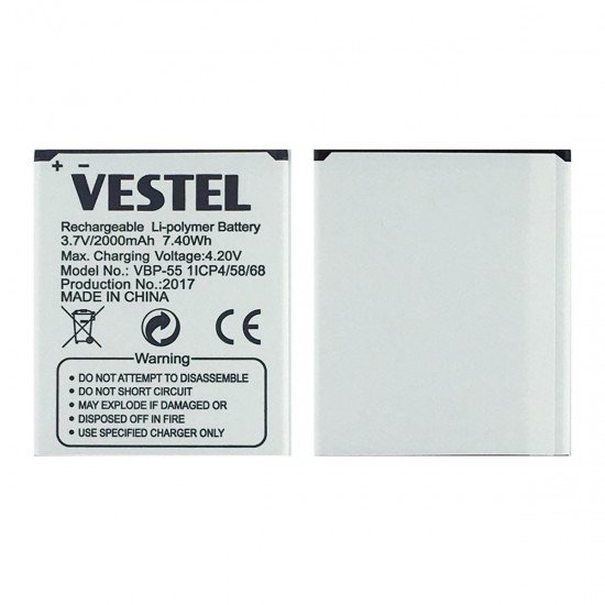 Vestel Venus 5.5 X Orijinal Batarya Pil