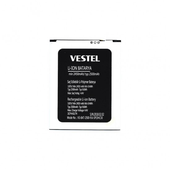 Vestel Venus E3 Orijinal Batarya Pil