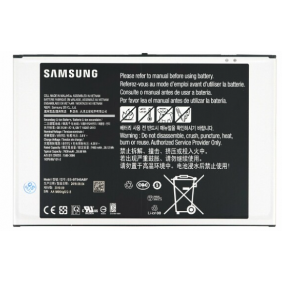 Samsung Galaxy Tab Active Pro 10 1 T547 EB BT545ABY Orijinal Tablet Batarya Pil
