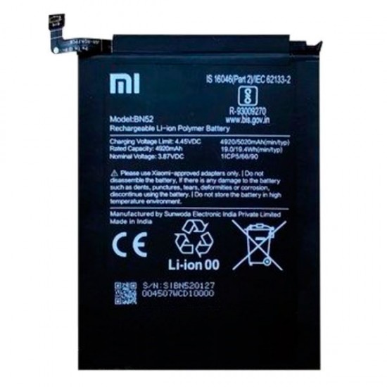 Xiaomi Redmi Note 9 Pro Orijinal Batarya Pil