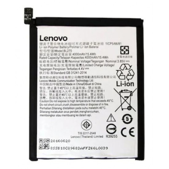 Lenovo K6 Note BL270 Orijinal Batarya Pil