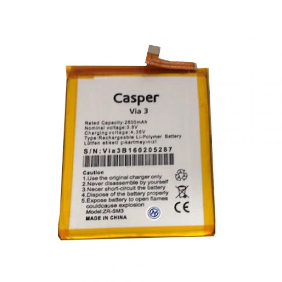 Casper Via V3 Orijinal Batarya Pil
