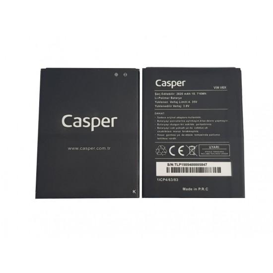 Casper Via V6x Orijinal Batarya Pil