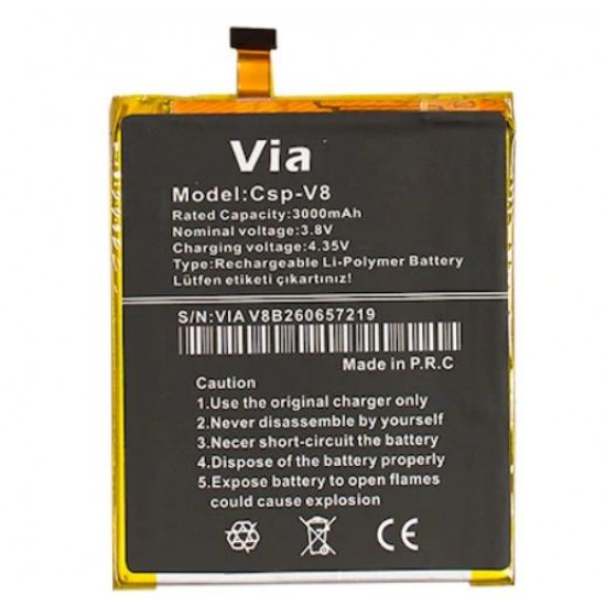 Casper Via V8 Orijinal Batarya Pil