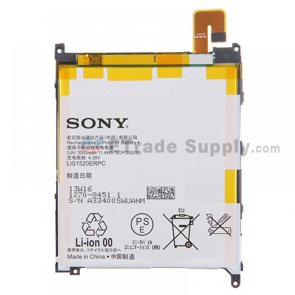 orijinal sony xperia z ultra xl39 batarya pil