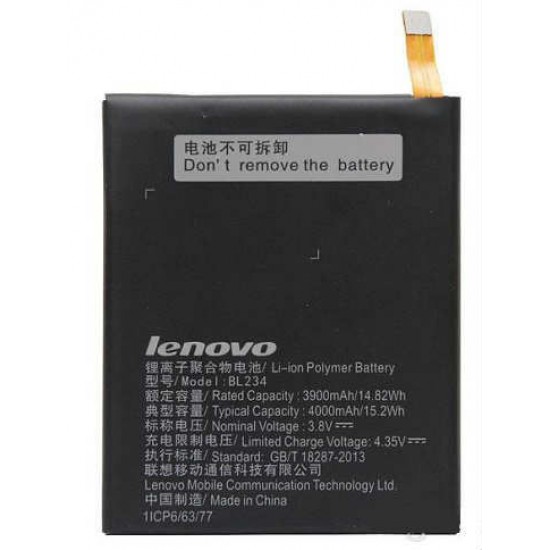 Orijinal Lenovo Vibe P1M Batarya Pil