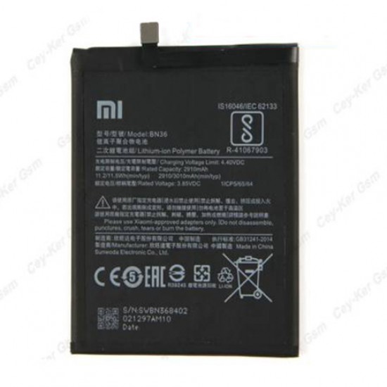 Xiaomi Mi A2 (Mi 6X) Batarya