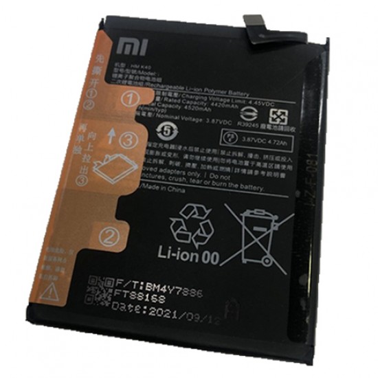 Xiaomi Redmi K40 Pro Batarya