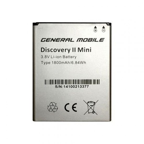 General Mobile Discovery 2 Mini Orjinal Batarya